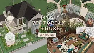 Victorian House in 70s 🏡| The Sims Freeplay | Let's Build & house tour | Lea and Denny