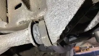 Twin I beam radius arm bushing testing to see if worn out.