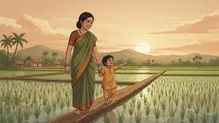 A Simple Day in the Countryside | The Everyday Rhythm of Rural Life | Ghibli Style Video