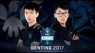 Dota2 - Newbee vs. Wings Gaming - Semifinal [Game 1] - ESL One Genting 2017