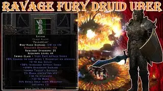 [MOD] Ravage Fury Druid vs Uber Tristram &ndash; Insane Werewolf Power in Diablo 2 Resurrected