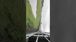 Negotiating a beautiful curve#indianrailways