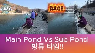 겁나 추웠던!!! 방류 대박!! 풍수원 트라우트 피싱 파크_0104