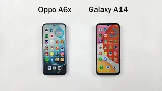 Oppo A6x vs Samsung A14 Speed Test Comparison 