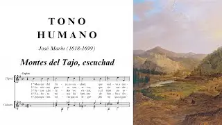 José Marín: Montes del Tajo, escuchad (Tono humano, S. XVII)