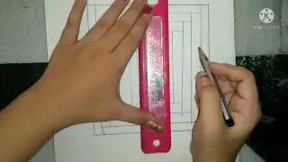 Square mandala Art | by me | easy mandala designs | Divihima's Art & Craft | sub,like & share