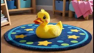 Ruby Had a Fluffy Duck | Cute Duck Song for Kids | Toddler Nursery Rhyme About Friendship