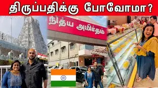 திருப்பதி கோவிலுக்கு போவாமா? 😍 | Indian Famous Temple | Crazy Pair