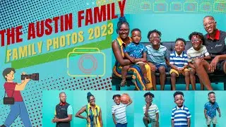 The Austin Family Photoshoot 2023| Jonathan Snorten Photography| Studio 244