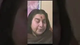 Thoughtless awareness by Shree Mataji 🙏🌺 1 #shorts #sahajyog