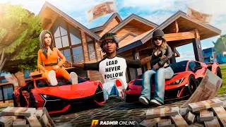 BEGGAR TO RICHES #73! MADE 100 MILLION IN 1 DAY IN GTA RADMIR / HASSLE ONLINE!!!