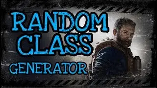 RANDOM CLASS GENERATOR CHALLENGE #1 (COD MODERN WARFARE GAMEPLAY)