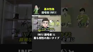提唱者（INFJ）が相性の良いタイプ #MBTI #INFJ
