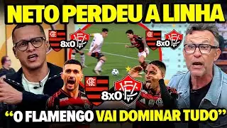 HIST&Oacute;RICO! Neto PERDEU A CABE&Ccedil;A ap&oacute;s Flamengo 8x0 Vit&oacute;ria e CRAVOU HEGEMONIA do Meng&atilde;o