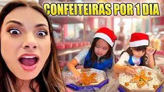 Eliza e Valentina SOBRINHO viraram confeiteiras! 😂💖 Um dia cheio de aventura! | Kathy Castricini