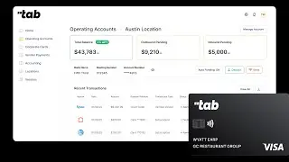 Introducing the Tab Financial Operations Platform for Restaurants