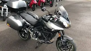 2020 Triumph Tiger Sport 1050 with 3 box pannier system. Walk around with engine sound. For sale.