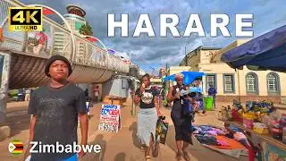 Хараре &ndash; Прогулка пешком по центру столицы | Зимбабве 🇿🇼 Январь 2026 [4K]