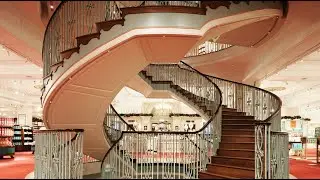 The Double Helix Staircase | Fortnum & Mason