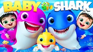 🔴 Mix - Baby Shark Run Away Doo Doo Doo! 🦈, Wheels on The Bus Song , #babyshark