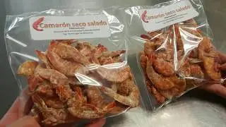 Practica  Elaboracion de Camarón Seco Salado