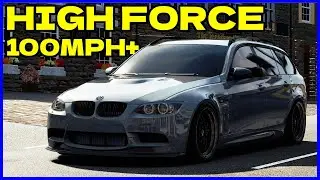 Going 100MPH+ Through Traffic On High Force UK Map | BMW M3 E91