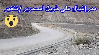 ighial msemrir tinghir  شاهد ممر اغيال على طريق امسمرير باقليم تنغير
