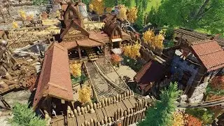Place Centrale du Village Viking - Planet Coaster 2