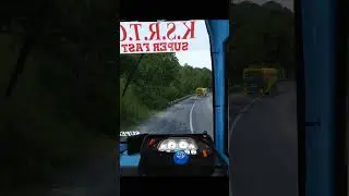 KSRTC Bus Driving Gameplay Euro Truck Simulator 2 #ets2 #busmods #dudegamingyt