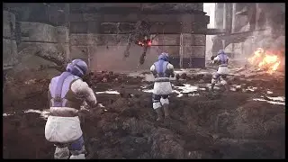 Helldivers 2 - SEAF Soldiers VS Automatons - NPC Wars