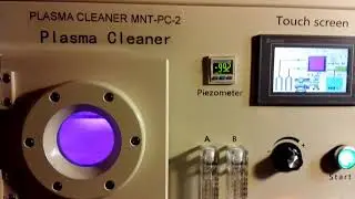 Plasma cleaner test