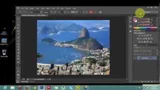 Horizontal type Mask Tool in Photoshop