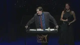 2018 Writers Guild Awards - Anthony Atamanuik presents Radio/Audio News Script - Regularly Scheduled