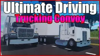 TRUCKING CONVOY!! - Roblox Ultimate Driving Westover - UD - Ultimate Driving - Blubber