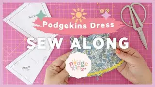 Podgekins Doll Dress Sew Along Video Tutorial