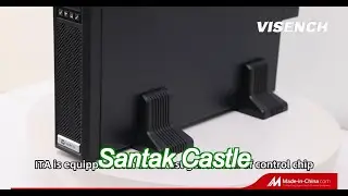 double conversion santak castle rack s-c ups santak 3kva