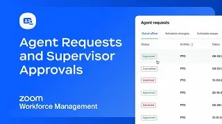Agent Requests and Supervisor Approvals