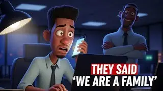 &ldquo;WE ARE A FAMILY&rdquo; | HR Jokes | AI Animated Short Film | Nigerian Office Comedy