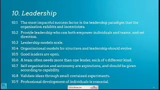 Leadership (part 2)- from Agile 2: The Next Iteration of Agile