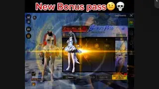 NEW BONUS PASS❤️💀#pubgmobile #bgmi #gaming #creatopening #tricks #m416glacier #m416glciertrick