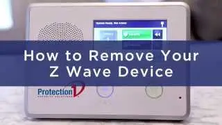 How To Remove a Z-Wave Device From Your 2GIG Panel | Protection 1