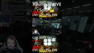 Cod Bo1 Пять раундов 29 Соло! 💪 #mrspookydemon #gaming #callofduty #codzombies #callofdutyzombies