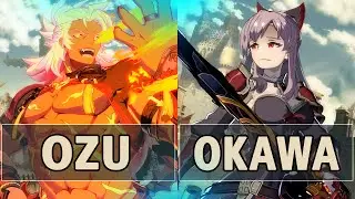 GBVSR:🔥Ozu (Wilnas) Vs Okawa (Vira)🔥| High Level Gameplay.