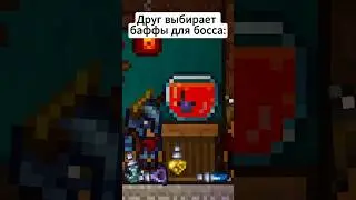 The best potions for boss fights in Terraria: #terraria #terraria #humor #memes #animation