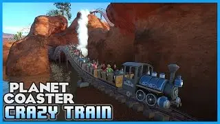 CRAZY TRAIN! Western Mine Train! Coaster Spotlight 114 #PlanetCoaster