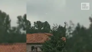 Boule de foudre : un ph&eacute;nom&egrave;ne aper&ccedil;u en Gironde lors des orages du lundi 20 juin 2022
