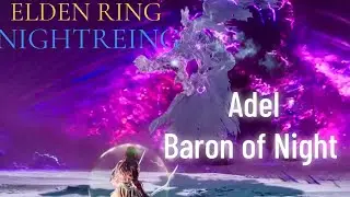 ELDEN RING NIGHTREIGN/Adel, Baron of Night (only took one hit) #gaming #nightreign #fromsoftware