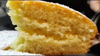 Torta al latte in un minuto, dietetica, quando la proverai la farai molto spesso Solo 150 Kcal!