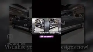 Custom livery designs for your ride! 🚗 #customlivery #cardecals #carenthusiast #sgcar #kaysecustoms