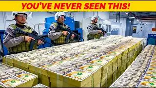 Inside the Dollar Factory How the World’s Most Secure Currency Is Made (Full Process)